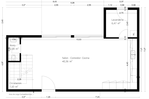 PLUGA T2 - Planta Baja + 1 Piso - Piso 0